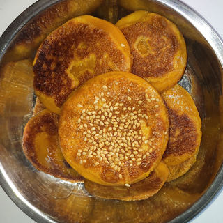 香煎南瓜饼
