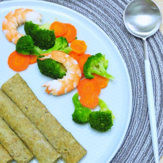 黑麦粉鸡蛋饼