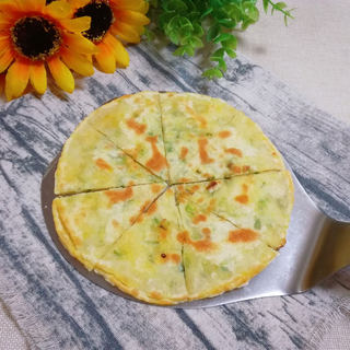 饺子皮版葱油饼