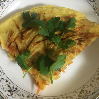 胡萝卜鸡蛋饼