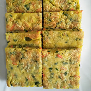 芹菜叶子饼