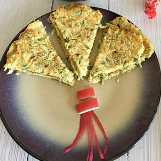 槐花煎饼