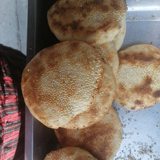 芝麻酱椒盐烧饼