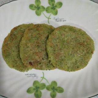 西兰花早餐饼