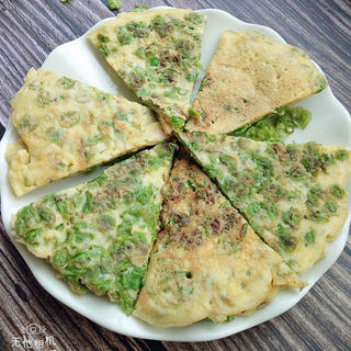 榆钱鸡蛋饼