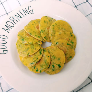 芹菜叶软饼