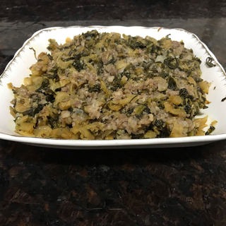 梅菜蒸肉饼