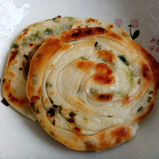 饺子皮葱油饼