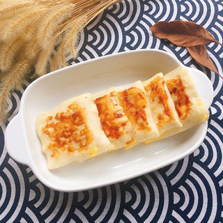 云吞皮鸡蛋饼