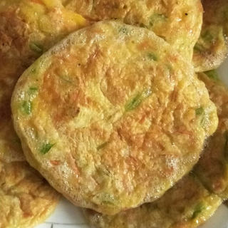 胡萝卜芹菜早餐饼