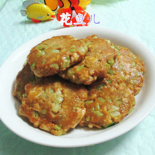 芹菜豆腐饼
