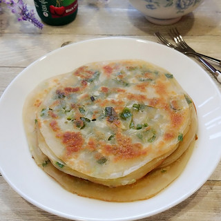 饺子皮葱油饼