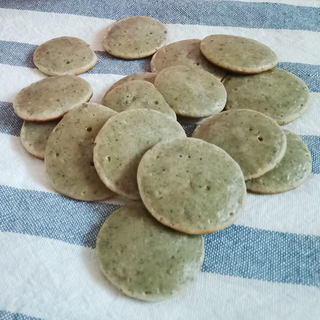藜麦黑芝麻小松饼