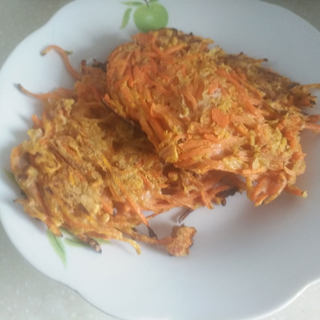 “鸡蛋”，胡萝卜鸡蛋饼