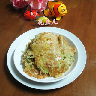 青萝卜鸭蛋饼