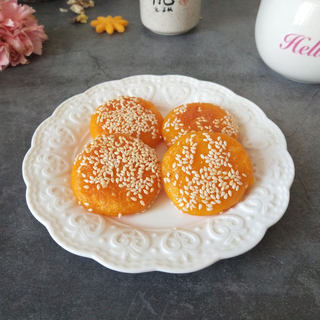 南瓜糯米饼