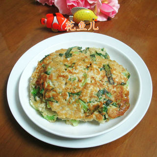 青菜燕麦饼