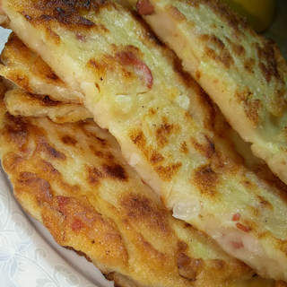 腊肉白菜饼