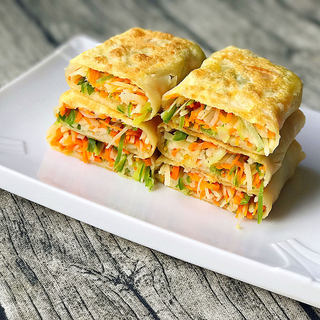 土豆丝卷饼