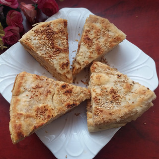 发面麻酱饼