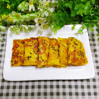 南瓜果仁发面饼