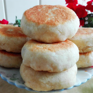 豆沙发面烙饼