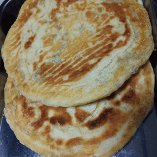葱花发面饼
