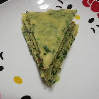 鸡蛋葱花饼