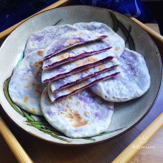 低脂紫薯饼