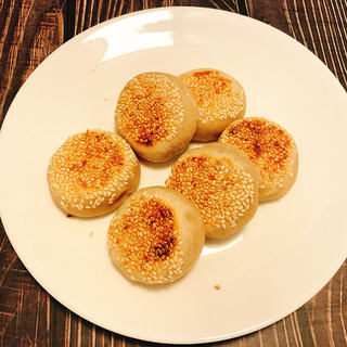 米酒芝麻饼