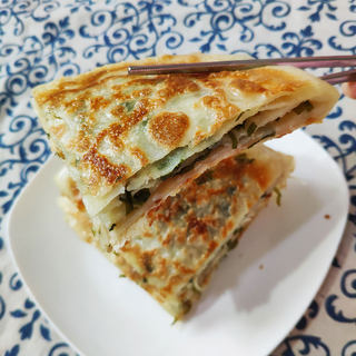 葱花千层饼