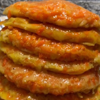 胡萝卜鸡蛋饼