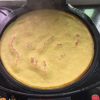 玉米牛奶煎蛋饼