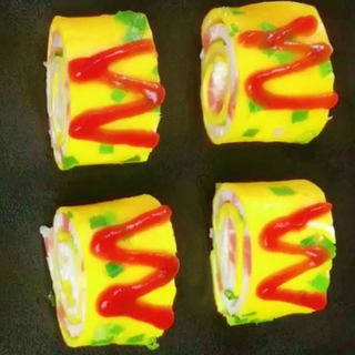 蔬菜鸡蛋卷