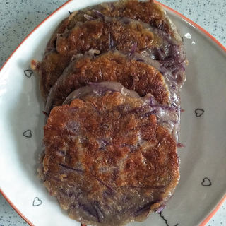 紫薯饼