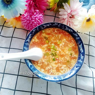 西红柿豆腐粥