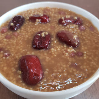 红豆小米粥
