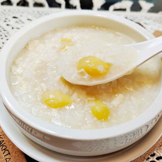白果腐竹粥