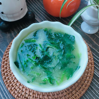 小米菠菜粥