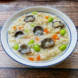 海参毛豆燕麦粥