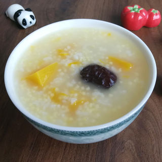 南瓜红枣二米粥