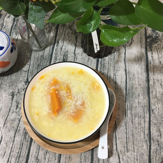 南瓜双米粥