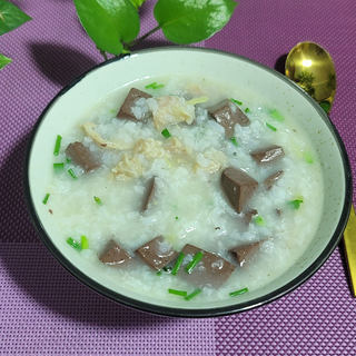 瘦肉猪红粥