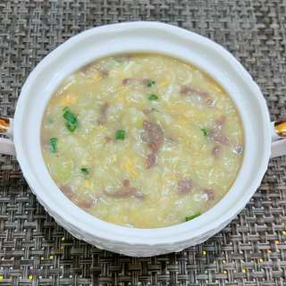 鸡蛋牛肉粥