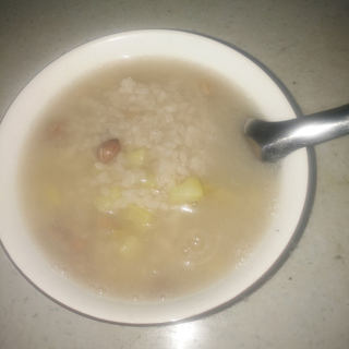 红薯花生大米粥
