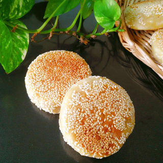 香酥芝麻烧饼