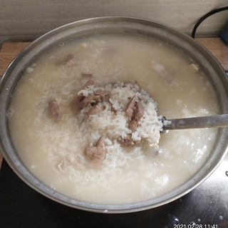 瘦肉猪肝粥