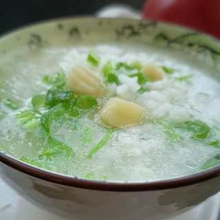 肉汤瑶柱粥