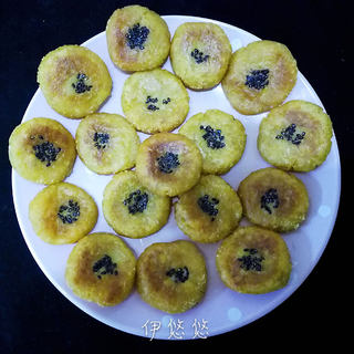 燕麦红薯饼