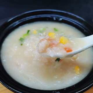干贝虾仁蔬菜粥